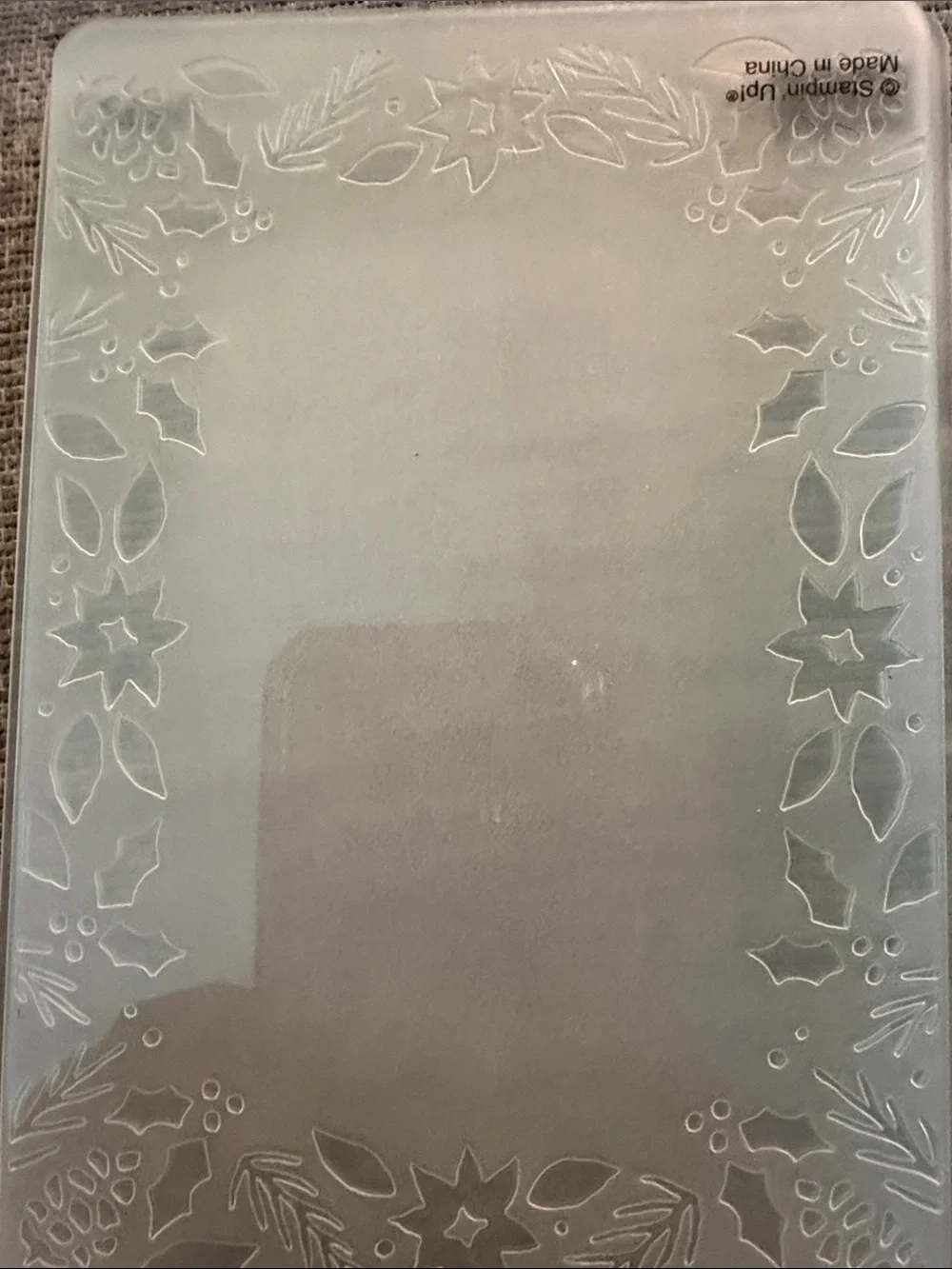 Set of 4 Christmas Embossing Folders